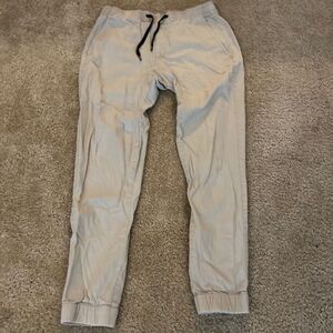 Black Khaki Joggers